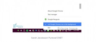 Cách tắt chế độ chạy ngầm của Google Chrome