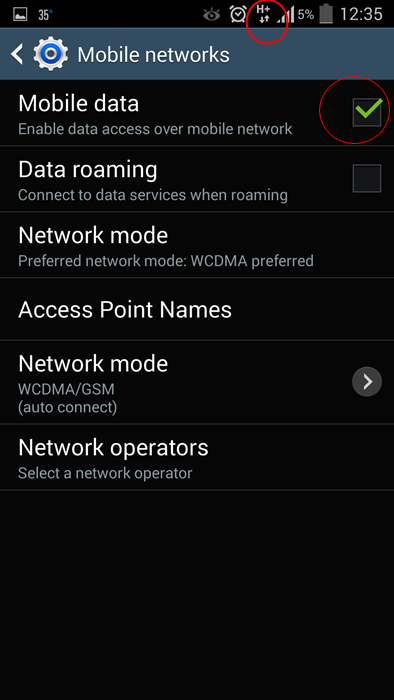 Cách tắt, bật 3G trên Android, Samsung, HTC, LG