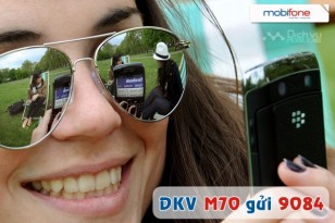 Đăng ký gói M70 của Mobifone