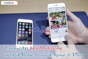 Apple chính thức hỗ trợ 4G Mobifone trên iPhone 6 và iPhone 6 Plus