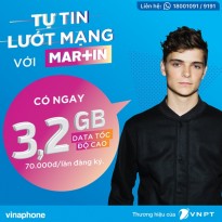 Gói cước 3G DataBig - Martin Garrix Vinaphone