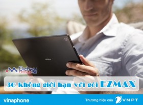 Đăng ký gói EZMAX của Vinaphone ưu đãi 5GB data chỉ 70k tháng