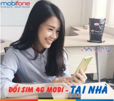 Cách đổi sim 4G Mobifone tại nhà cực nhanh