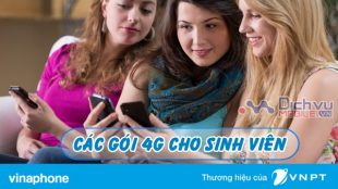 Hướng dẫn đăng ký gói 4G Vinaphone cho sim sinh viên