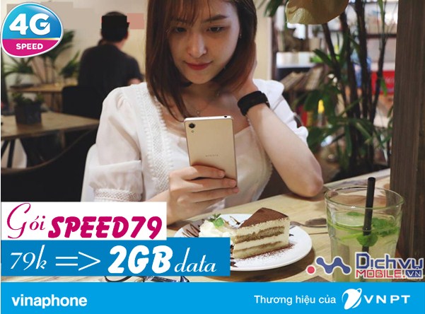 Hướng dẫn đăng ký gói 4G SPEED79 mạng Vinaphone