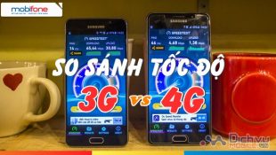 HOT: So sánh tốc độ 4G Mobifone với tốc độ 3G Mobifone