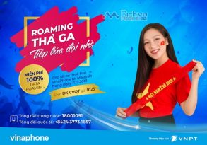 VinaPhone miễn 100% Data roaming cho khách hàng tại Malaysia ngày 11/12/12018