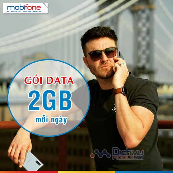 Đăng ký các gói data Mobifone ưu đãi 2GB/ ngày giá cực rẻ 