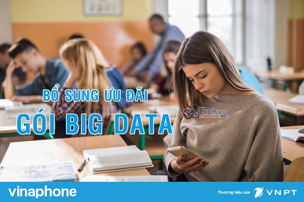 HOT: Vinaphone bổ sung ưu đãi giải trí cho các gói BIG DATA cước không đổi