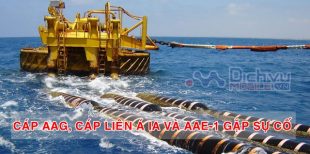 Viettel, Vinaphone thông báo: Cáp quang biển AAG, cáp Liên Á IA và AAE-1 bị sự cố