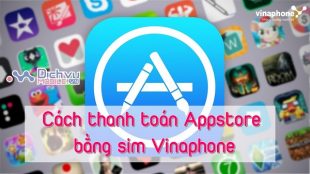 Thanh toan Appstore bang sim Vinaphone