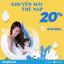 Vinphone khuyen mai the nap ngay 2.3.2021