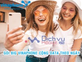 Cập nhật nhanh các gói BIG cộng data mỗi ngày sim Vinaphone