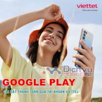 Cách cài đặt thanh toán Google Play qua tài khoản Viettel