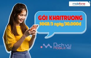 Gói cước KHAITRUONG mạng Mobifone