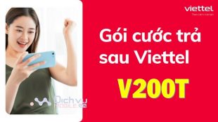 Gói cước trả sau Viettel V200T