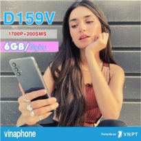 Cách đăng ký gói D159V Vinaphone nhận ngay 180GB, 1700 phút,200SMS