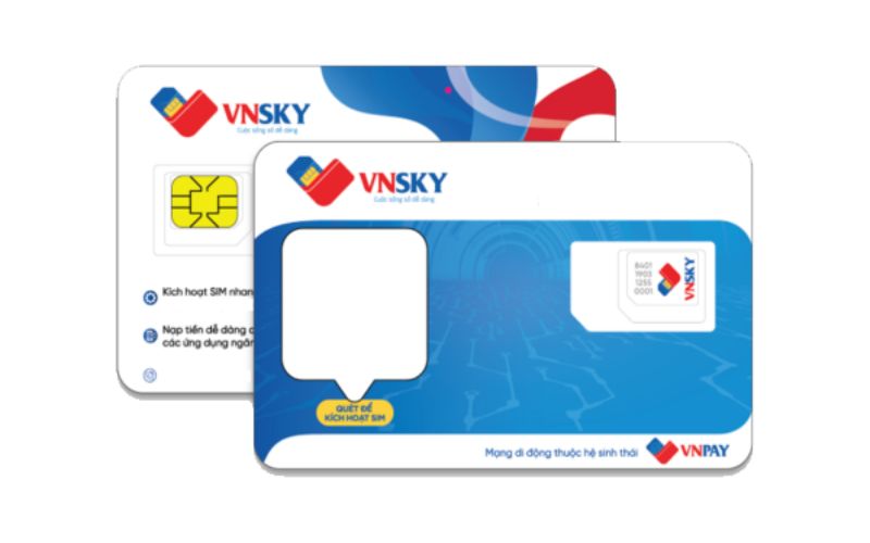 Bộ kit sim Sky77 VNSKY ưu đãi 4GB/ Ngày, miễn phí gọi thoại sim