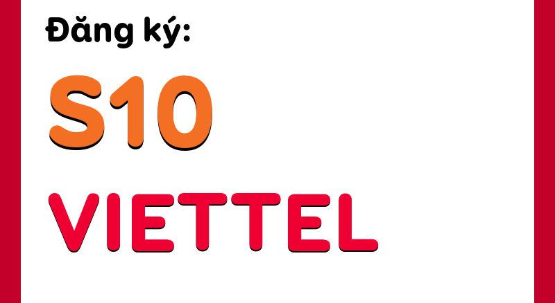hủy gói khuyến mãi tin nhắn nội mạng S10 của Viettel