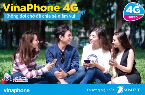 Vinaphone thử nghiệm các gói 4G Speed trên toàn quốc