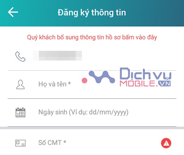Hướng dẫn bổ sung thông tin chính chủ tại nhà cho thuê bao Viettel