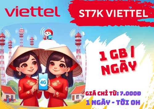 Những quy định cần biết khi đăng ký mạng Viettel 7k 1 ngày