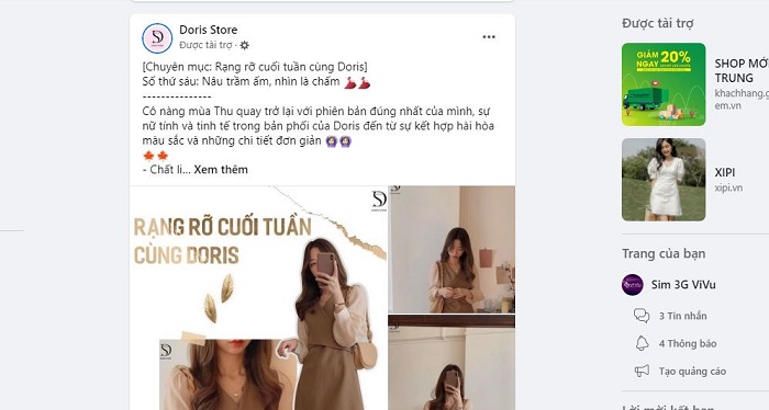 Quảng cáo trên Facebook là điều khiến nhiều thuê bao thấy phiền toái.