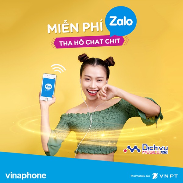 Đăng ký gói Zalo của Vinaphone lướt Zalo thỏa thích chỉ từ 1000đ