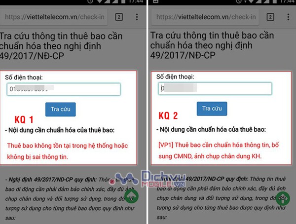 Hướng dẫn bổ sung thông tin chính chủ tại nhà cho thuê bao Viettel