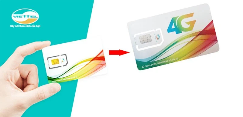 Hướng dẫn đổi sim 4G Viettel không cần ra cửa hàng đăng ký