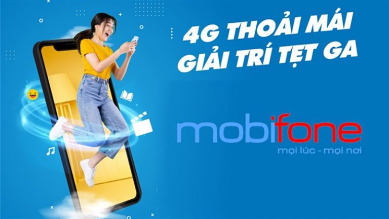 Truy cập 4G tốc độ cao với 10GBtháng với gói cước 4G ưu đãi của Mobifone