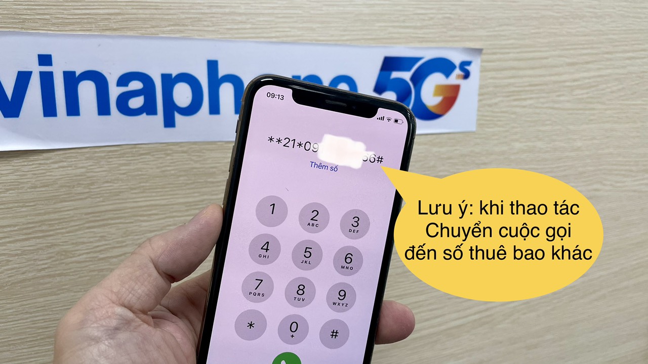 Vinaphone cảnh báo: Đánh cắp mã OTP bằng tính năng chuyển hướng cuộc gọi