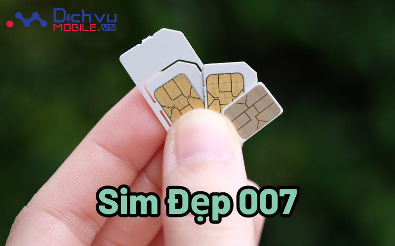 sim số đuôi 007