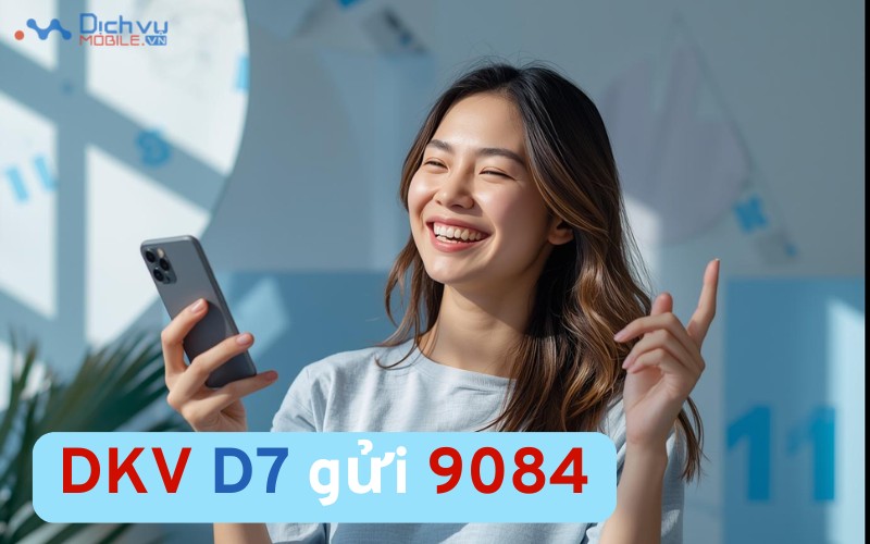 Đăng ký gói D7 Mobifone nhận 1.5GB data 4G chỉ 7.000đ/ngày
