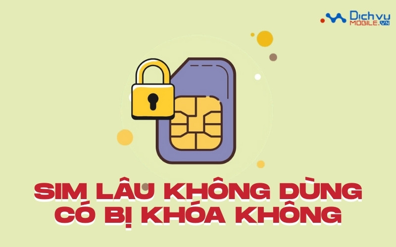 Vì sao sim để lâu không dùng dễ bị khóa?