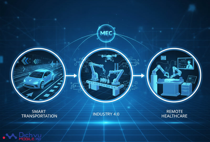 Ứng dụng thực tiễn của MEC trong đời sống