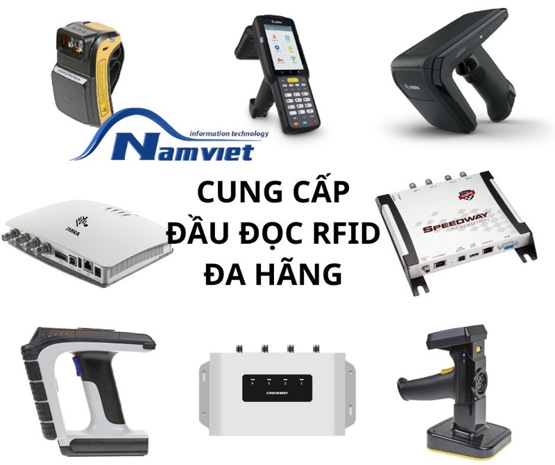 IT Nam Việt cung cấp đa dạng các loại đầu đọc thẻ RFID chính hãng