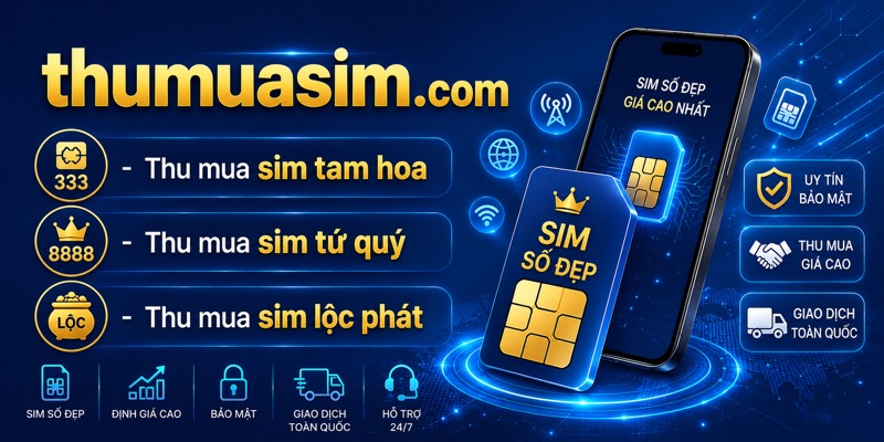 Các loại sim được thu mua giá cao
