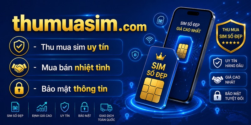 Thu mua sim số đẹp giá cao toàn quốc