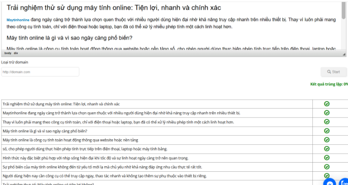 Trải nghiệm thử sử dụng máy tính online